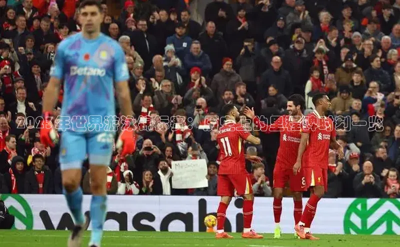 2023年世界游泳锦标赛：历史上的里程碑时刻一览